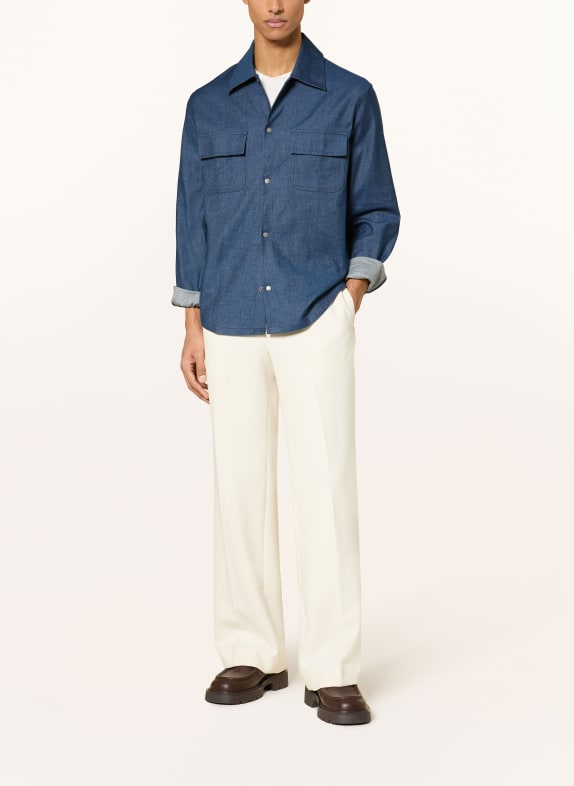 SANDRO Jeanshemd Regular Fit BLAU