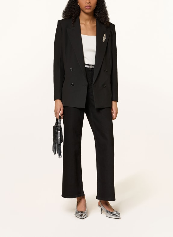 maje Straight Jeans 2517 BLACK