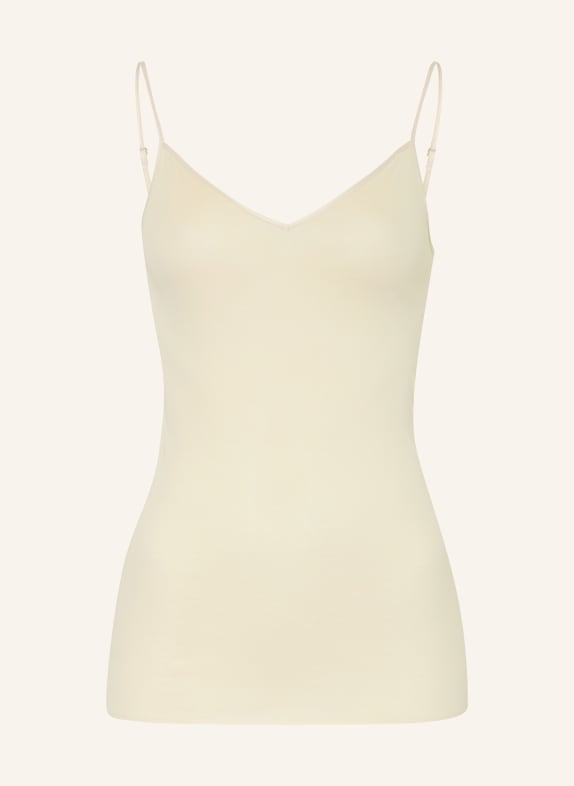 HANRO Top COTTON SEAMLESS JASNOBRĄZOWY