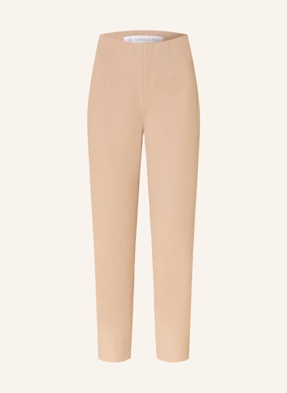RAFFAELLO ROSSI Trousers PENNY 6/8 LIGHT BROWN