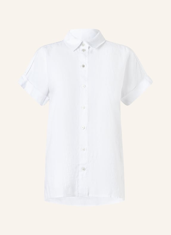 MAERZ MUENCHEN Linnen overhemdblouse WIT