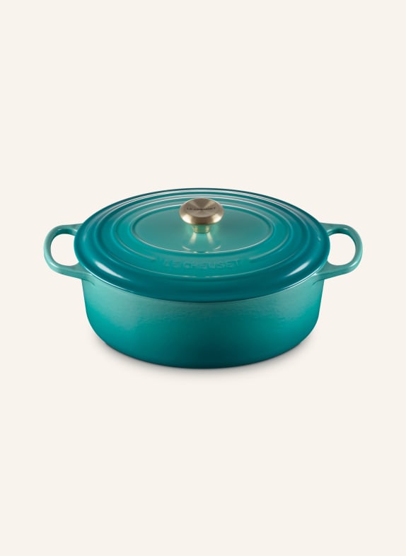 LE CREUSET Braadpan SIGNATURE Bleu Riviera