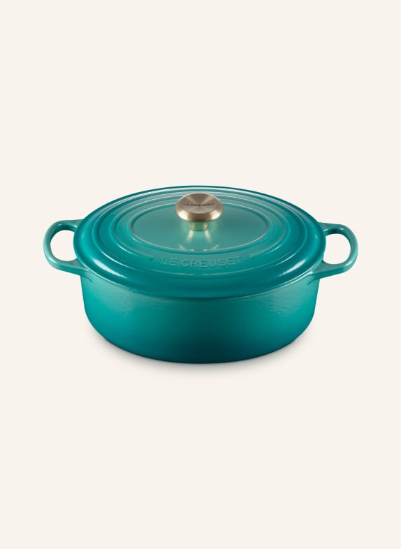 LE CREUSET Braadpan SIGNATURE Bleu Riviera