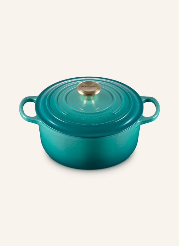 LE CREUSET Braadpan SIGNATURE Bleu Riviera