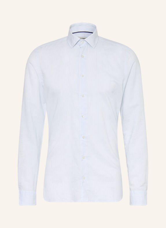 OLYMP Hemd Level Five body fit WEISS / HELLBLAU
