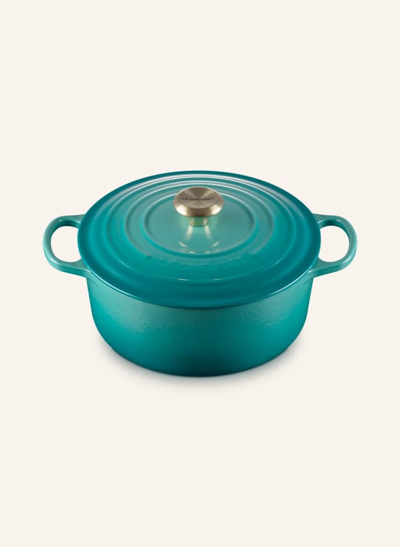 LE CREUSET Braadpan SIGNATURE Bleu Riviera