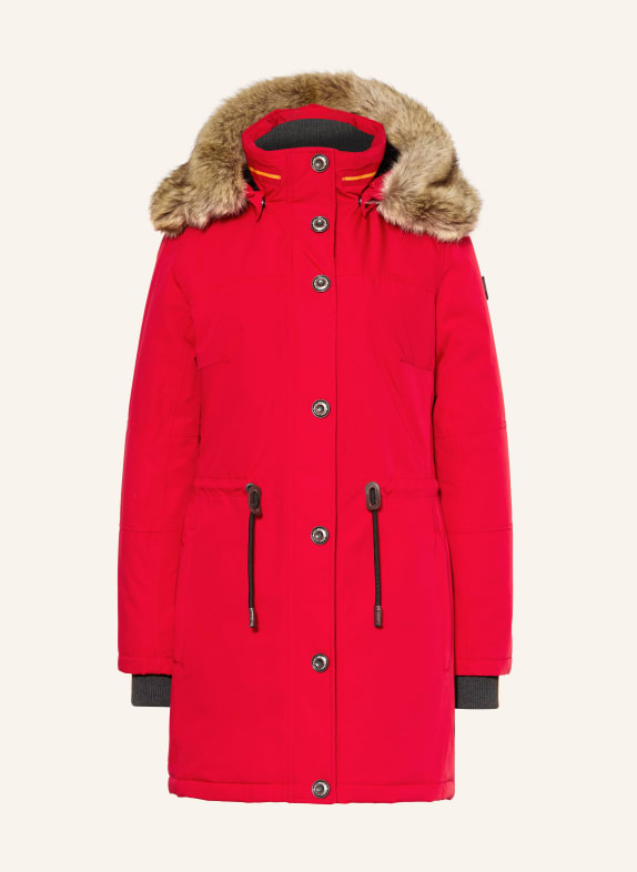 WELLENSTEYN Parka WOLKENLOS ROUGE