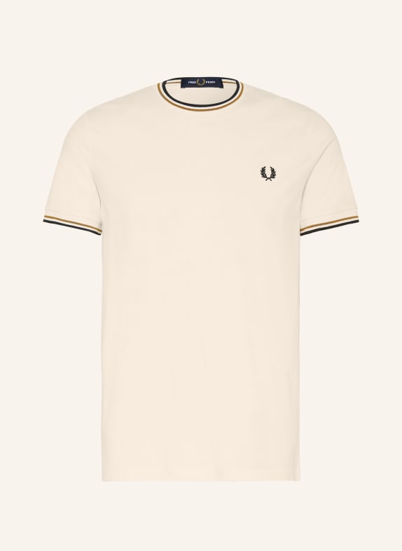 FRED PERRY T-Shirt ECRU