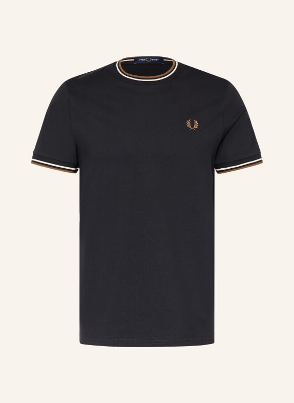 FRED PERRY T-Shirt SCHWARZ