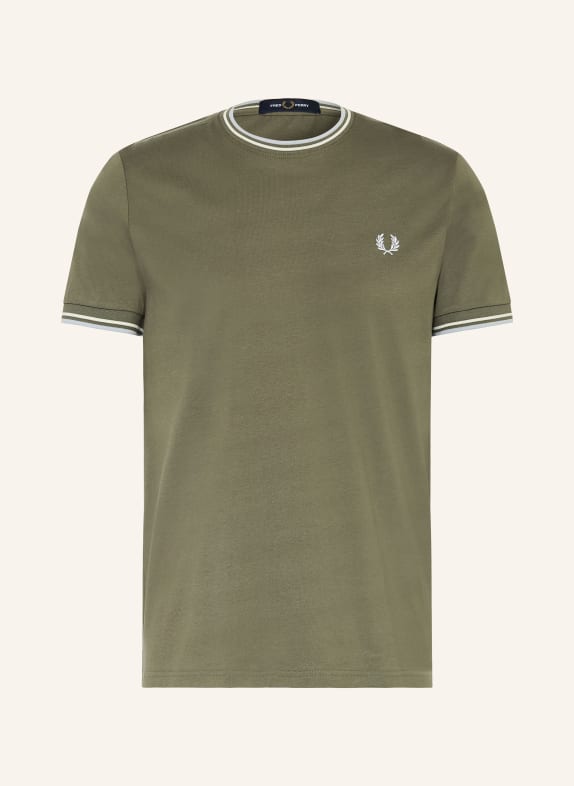 FRED PERRY koszulka KHAKI