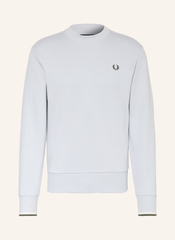 FRED PERRY Sweatshirt HELLBLAU