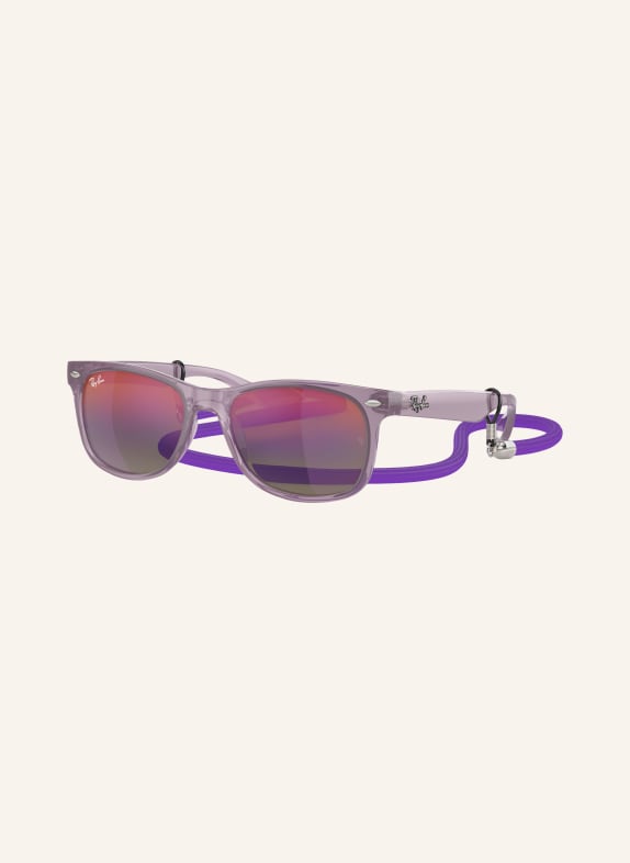 Ray-Ban Sonnenbrille RJ9052S HELLLILA/ GRÜN VERSPIEGELT
