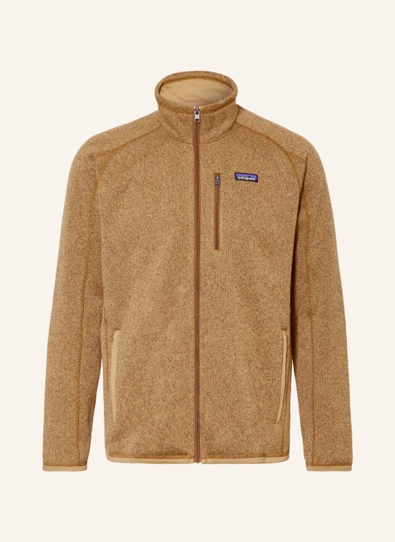 patagonia Strick-Fleecejacke BETTER SWEATER™ COGNAC / WEISS / SCHWARZ