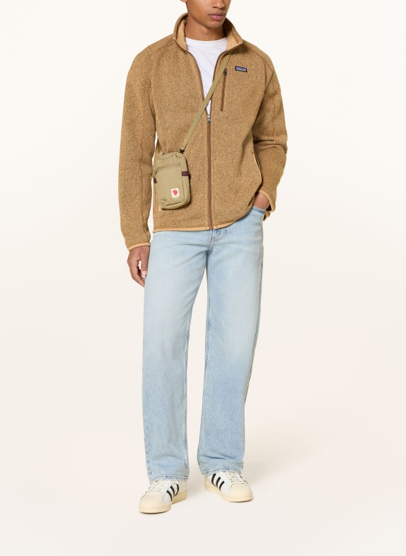 patagonia Gebreide fleecejas BETTER SWEATER™ COGNAC / WIT / ZWART