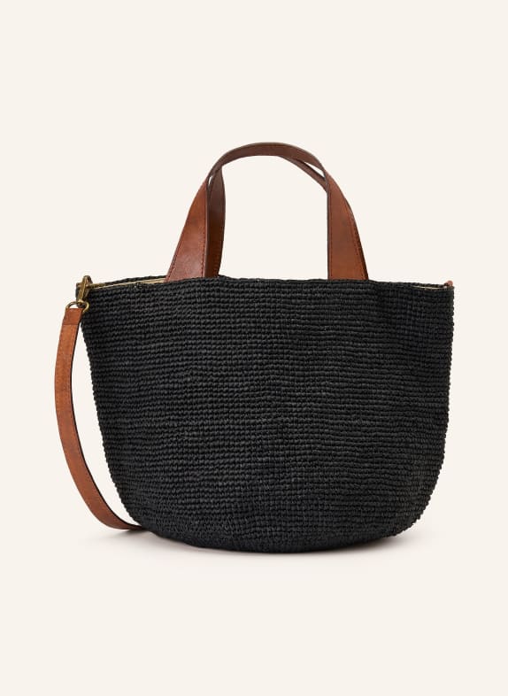 IBELIV Sac à main MIROZY NOIR / OR / MARRON