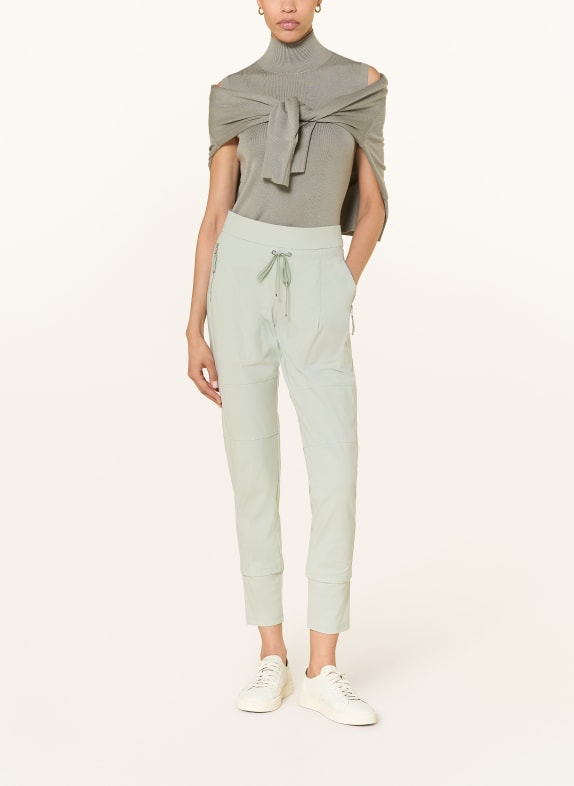 RAFFAELLO ROSSI Broek CANDY LONG in joggingstijl MINT