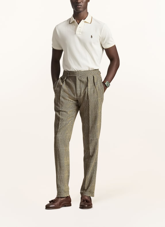 POLO RALPH LAUREN Piqué poloshirt Custom Slim Fit CRÈME
