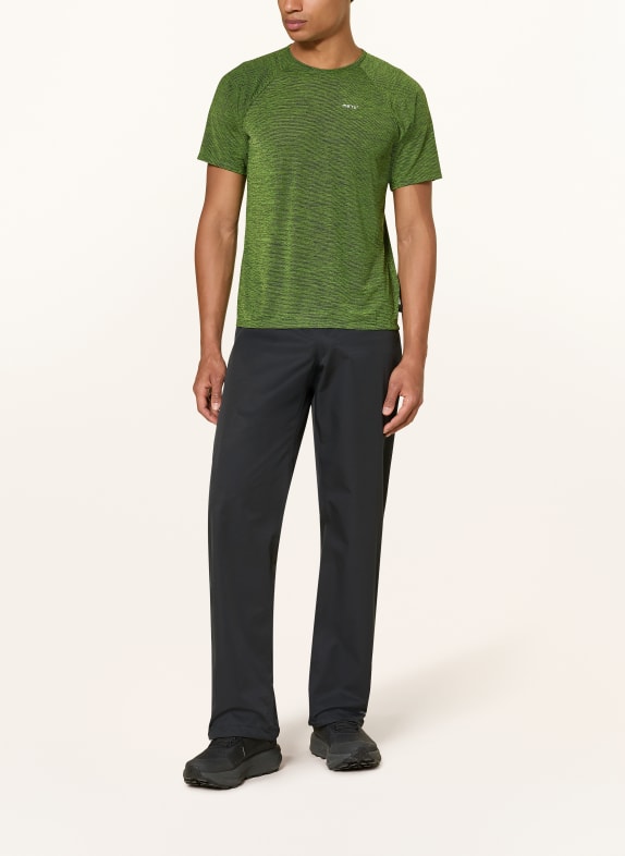me°ru' T-shirt MINTO GROEN / WIT / ZWART