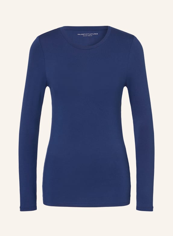 MAJESTIC FILATURES Longsleeve BLAU
