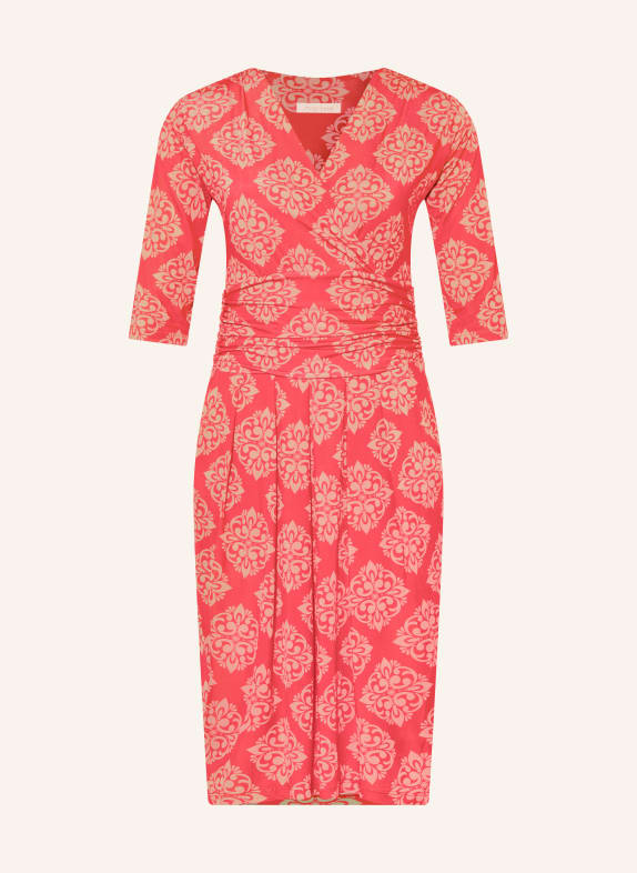 marivie Jersey dress I NEED MORE MONEY! RED / CAMEL