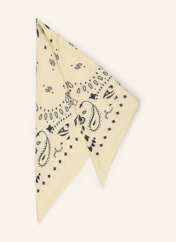 KUJTEN Cashmere-Pullover MINIE BEIGE / SCHWARZ