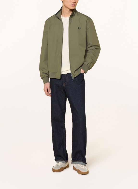 FRED PERRY Blouson BRENTHAM KAKI