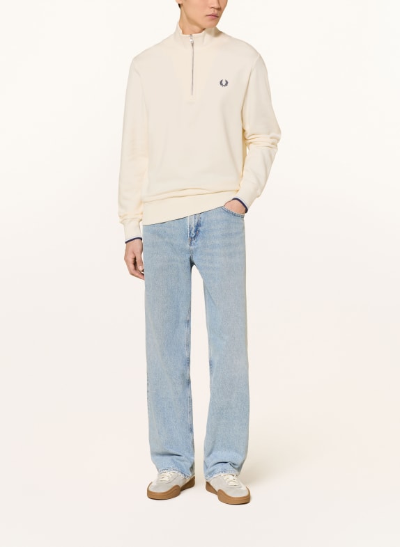 FRED PERRY Sweatshirt met capuchon ECRU