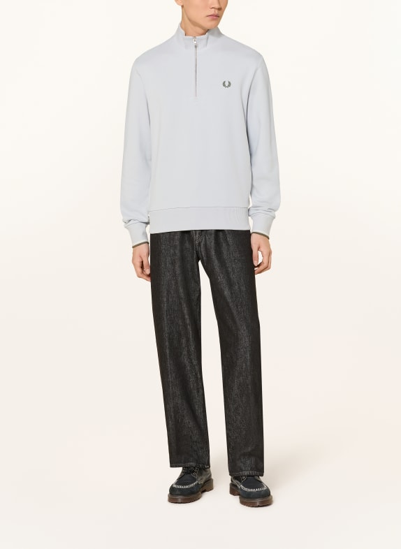 FRED PERRY Sweatshirt met capuchon BLAUWGRIJS