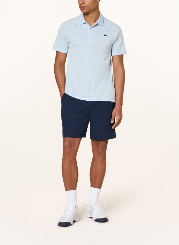 LACOSTE Functioneel poloshirt LICHTBLAUW / GROEN