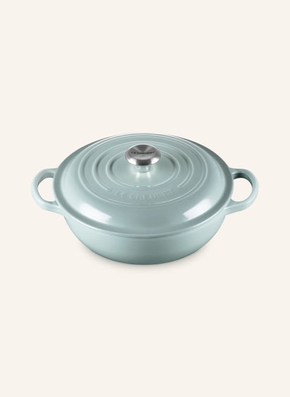 LE CREUSET Gourmet-professionele pan SIGNATURE SEA SALT