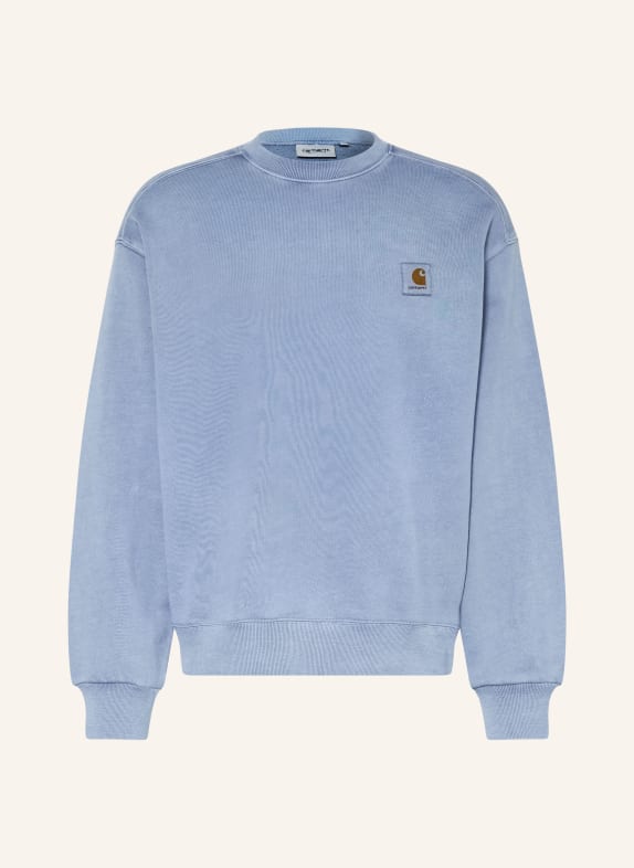carhartt WIP Sweatshirt NELSON LICHTBLAUW