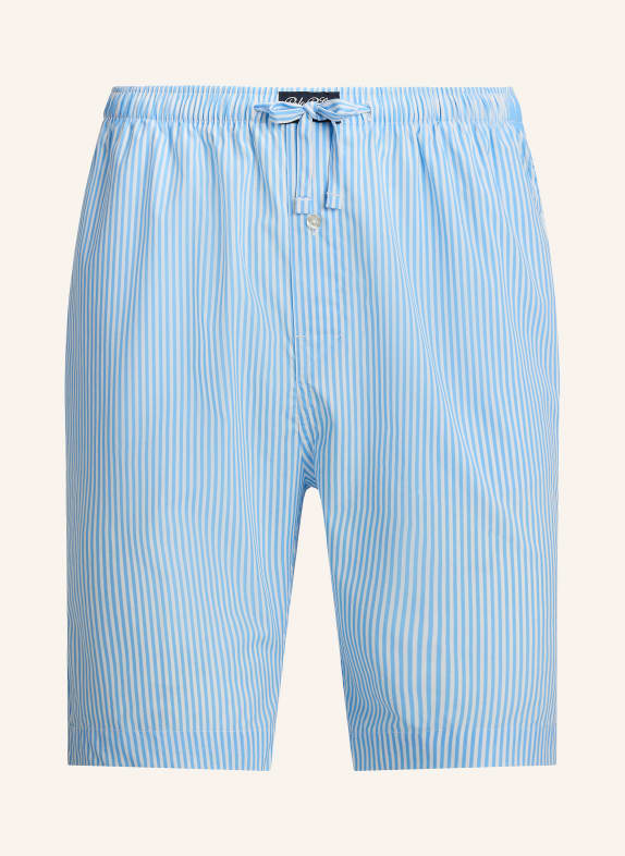 POLO RALPH LAUREN Short lounge BLEU CLAIR / BLANC
