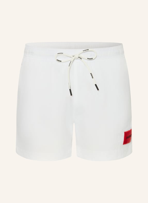 HUGO Zwemshort DOMINICA WIT