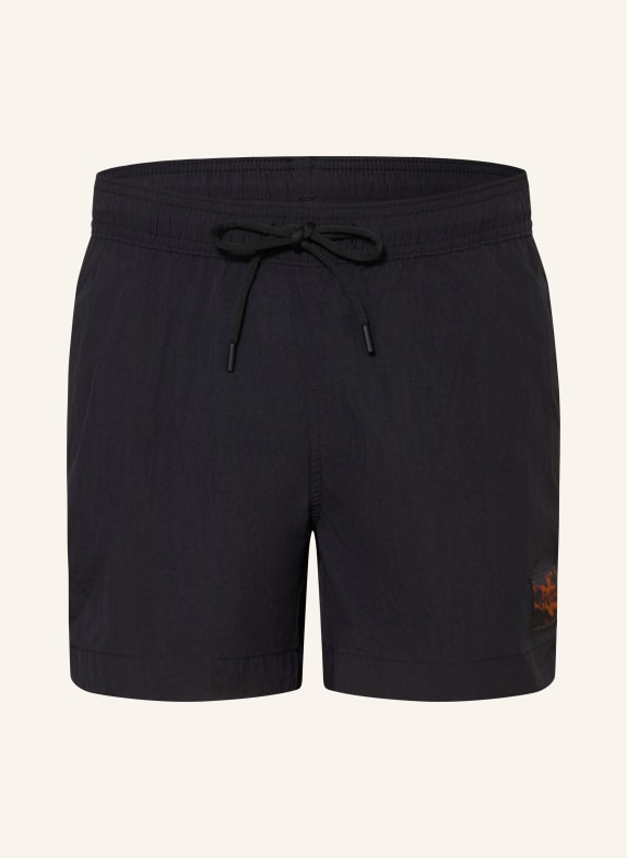 HUGO Badeshorts DOMINICA SCHWARZ