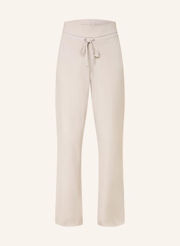 RAFFAELLO ROSSI Jersey broek CANDICE in joggingstijl LICHTGRIJS