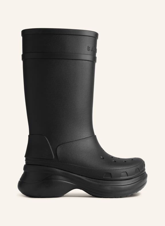 BALENCIAGA Gummistiefel SCHWARZ