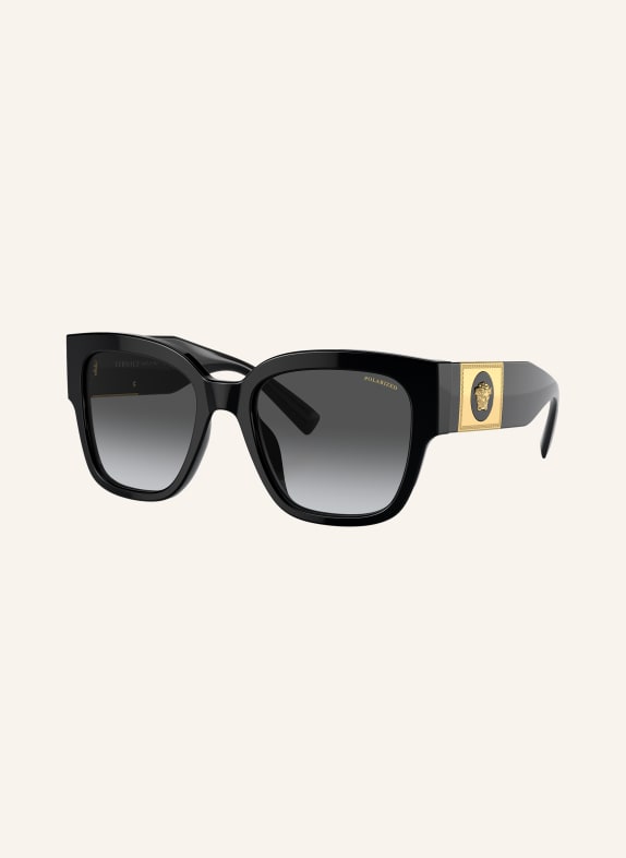 VERSACE Okulary przeciwsłoneczne VE4437U CZARNY/ SZARY POLARYZACYJNY
