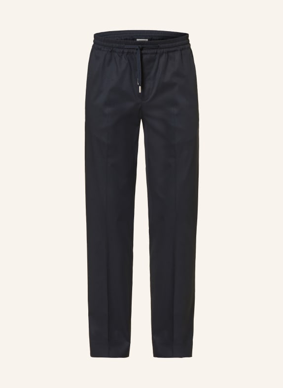 SANDRO Spodnie w stylu dresowym regular fit GRANATOWY