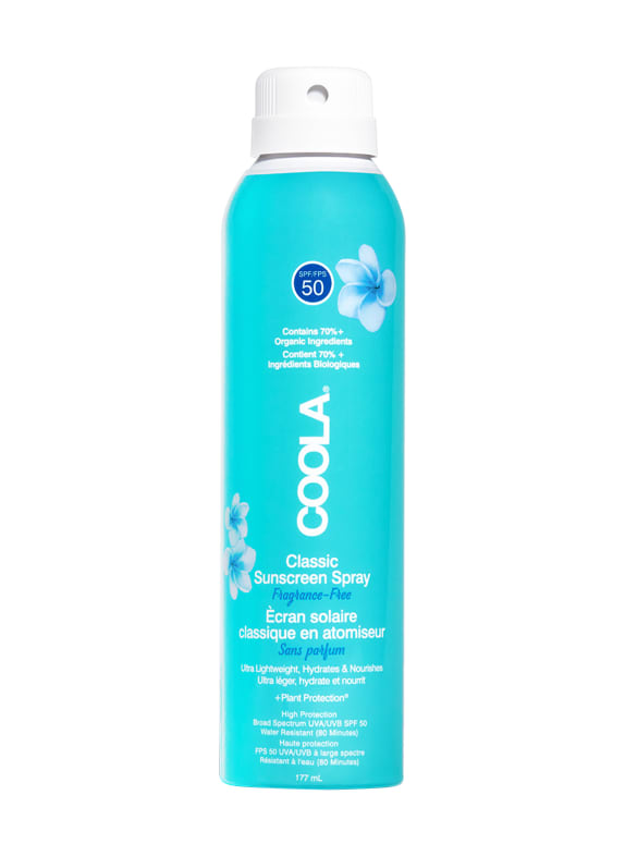COOLA CLASSIC BODY SPRAY UNSCENTED SPF 50
