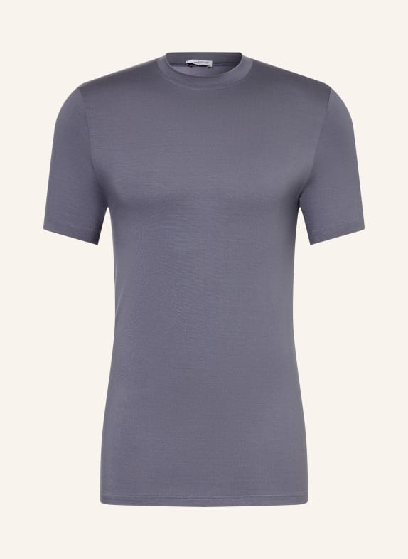 zimmerli T-shirt PURENESS BLAUWGRIJS