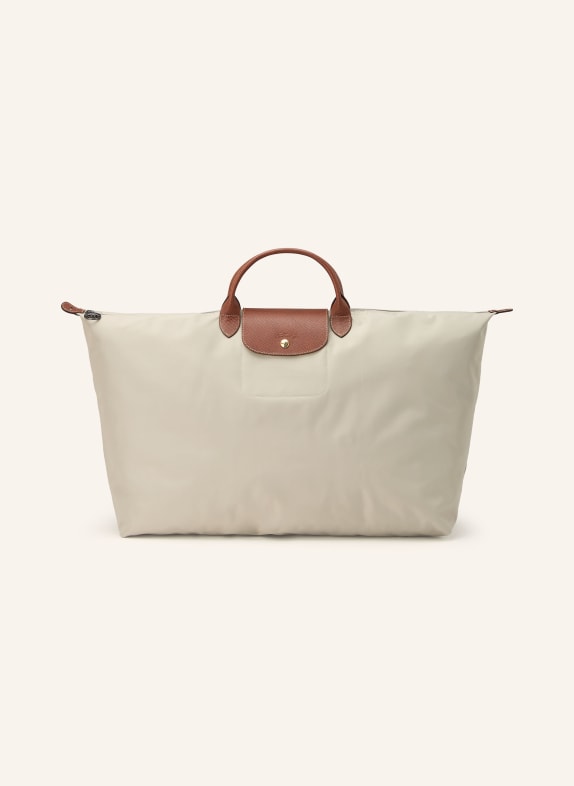 LONGCHAMP Reisetasche LE PLIAGE XL GRAU / PLATIN / BRAUN