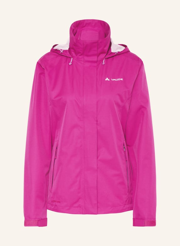 VAUDE Regenjas ESCAPE LIGHT ROZE