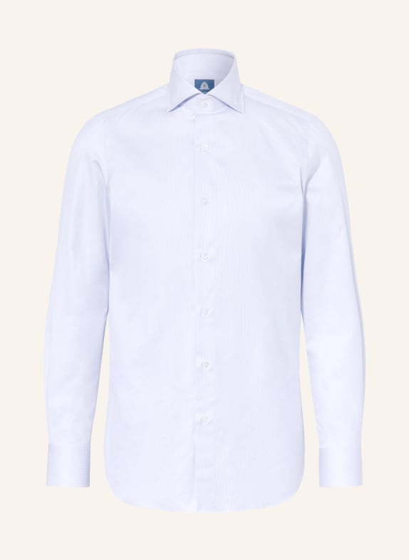 FINAMORE 1925 Overhemd EDUARDO Regular Fit LICHTBLAUW / WIT