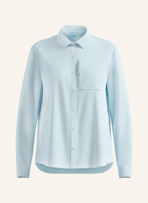 odlo Outdoor blouse ESSENTIAL LIGHT BLUE