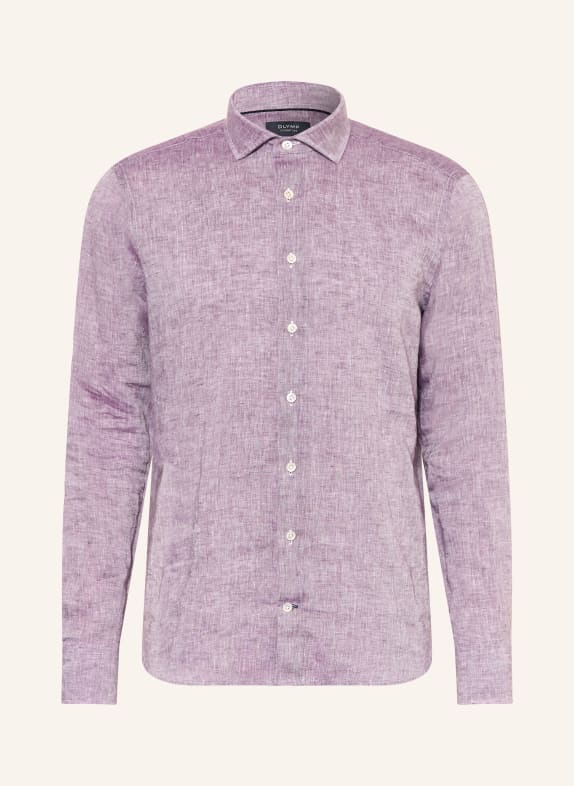 OLYMP SIGNATURE Leinenhemd tailored fit FUCHSIA