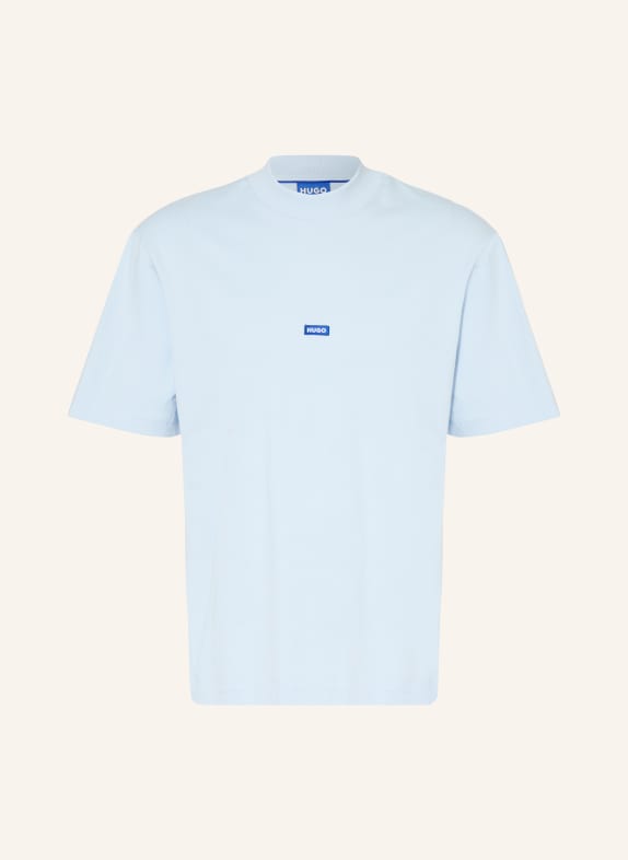 HUGO T-shirt NIEROS LICHTBLAUW