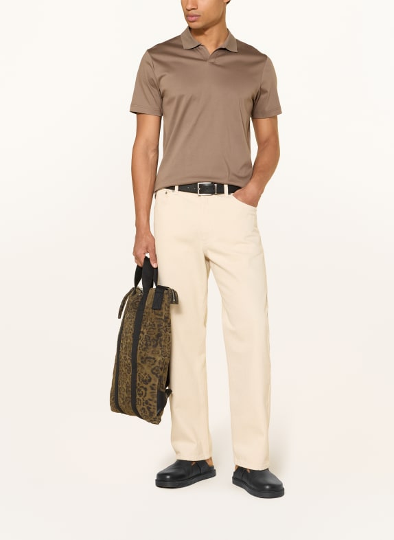 NN.07 Jersey-poloskjorte PAUL TAUPE