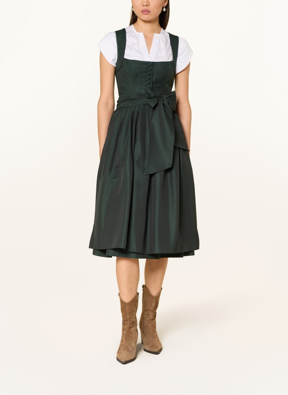 CocoVero Dirndl HEDI DONKERGROEN