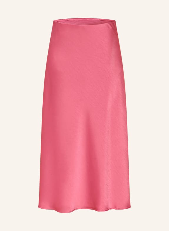 NEO NOIR Satijnen rok BOVARY LICHTROOD