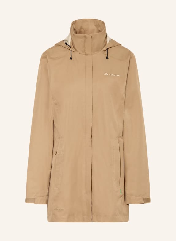 VAUDE Parka ESCAPE HELLBRAUN